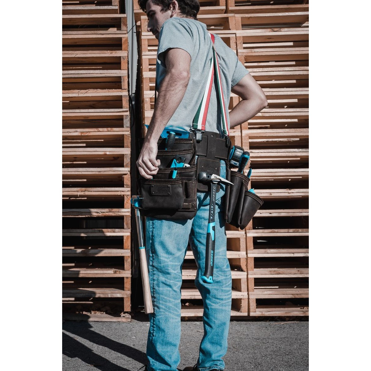 OX Framer’s Tool Rig - Oil Tanned Top Grain Leather OX-P263605