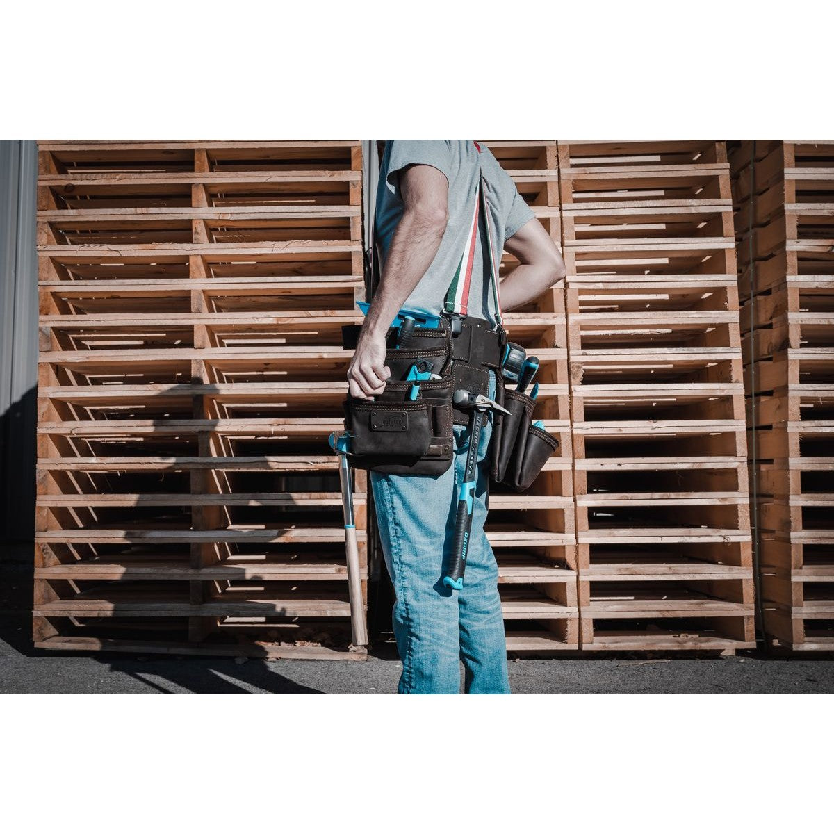 OX Framer’s Tool Rig - Oil Tanned Top Grain Leather OX-P263605