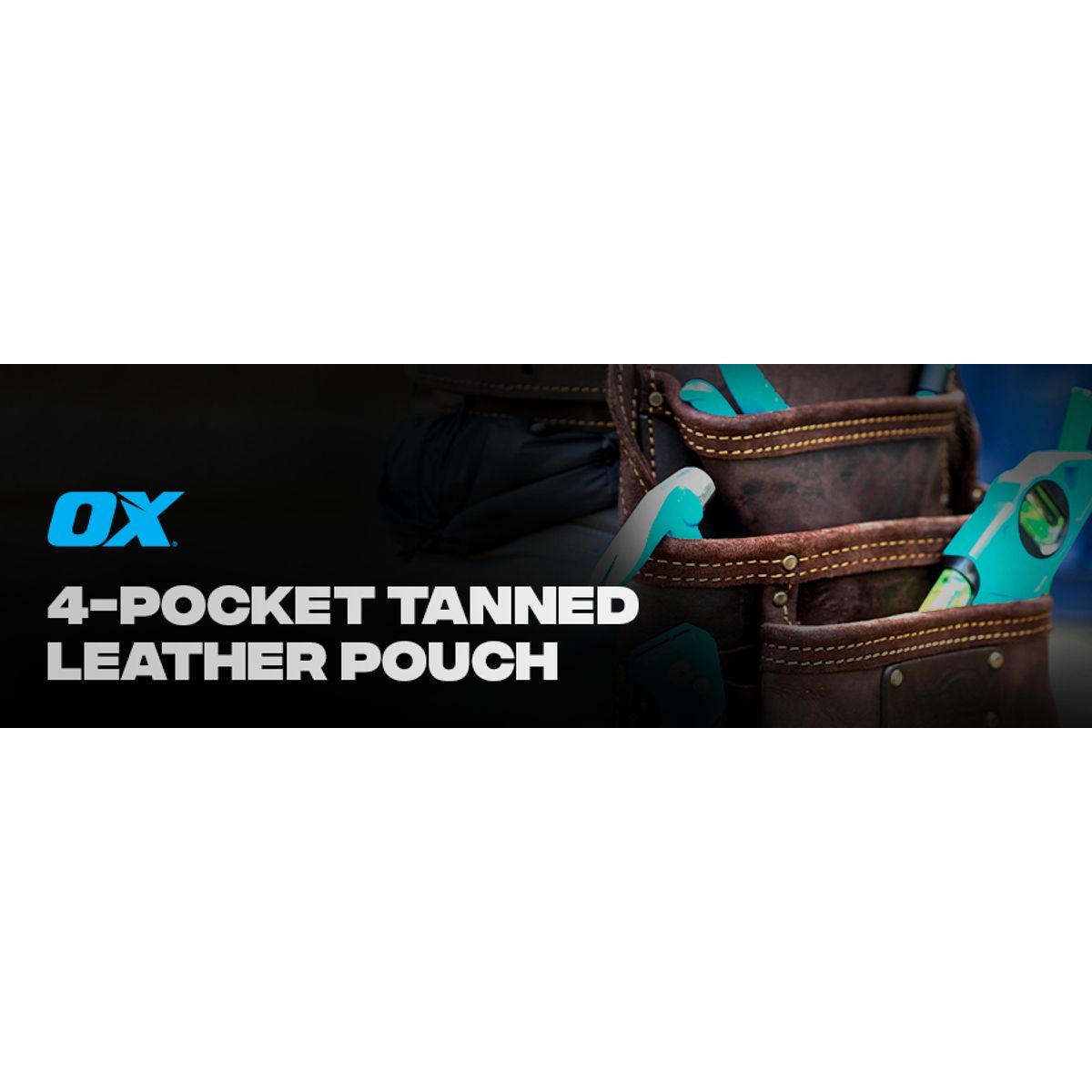 OX 4 Pocket Pouch with Dual Hammer Holders OX-P263701D