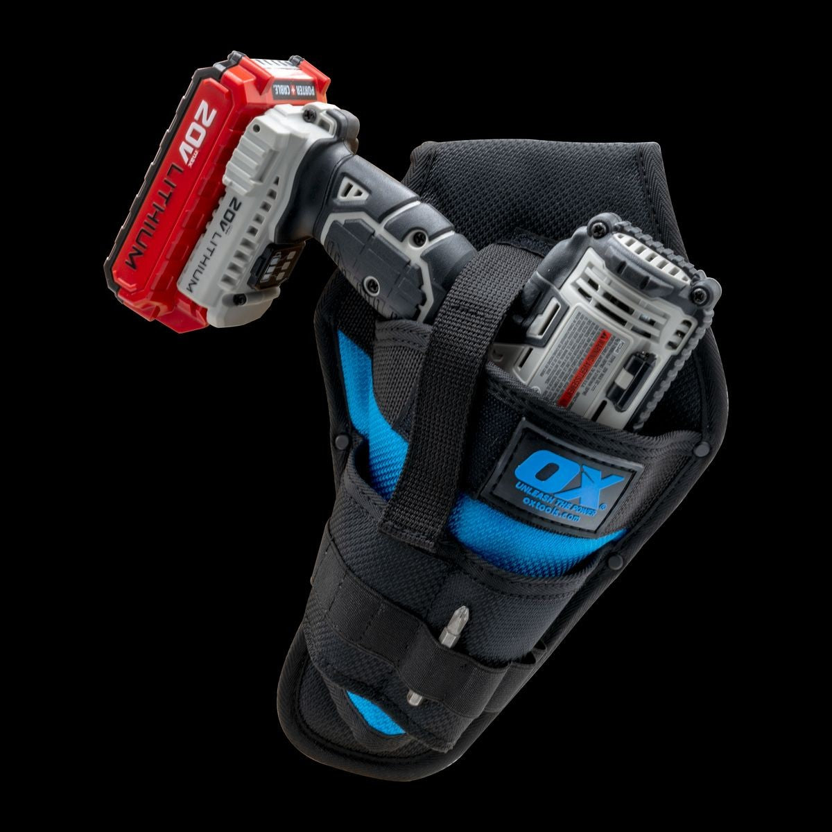 OX Pro Dynamic Nylon Cordless Drill/Driver Pouch OX-P266505