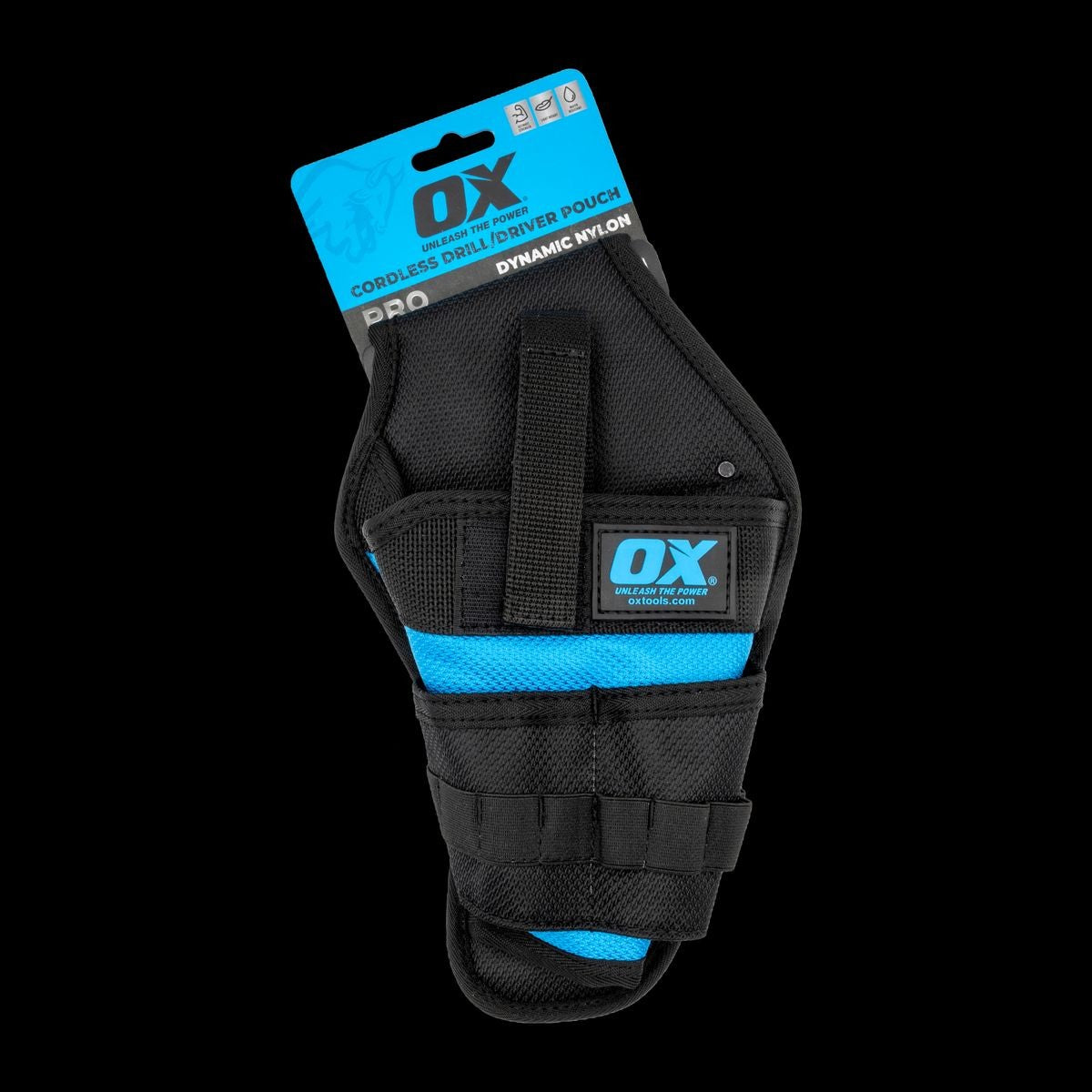 OX Pro Dynamic Nylon Cordless Drill/Driver Pouch OX-P266505