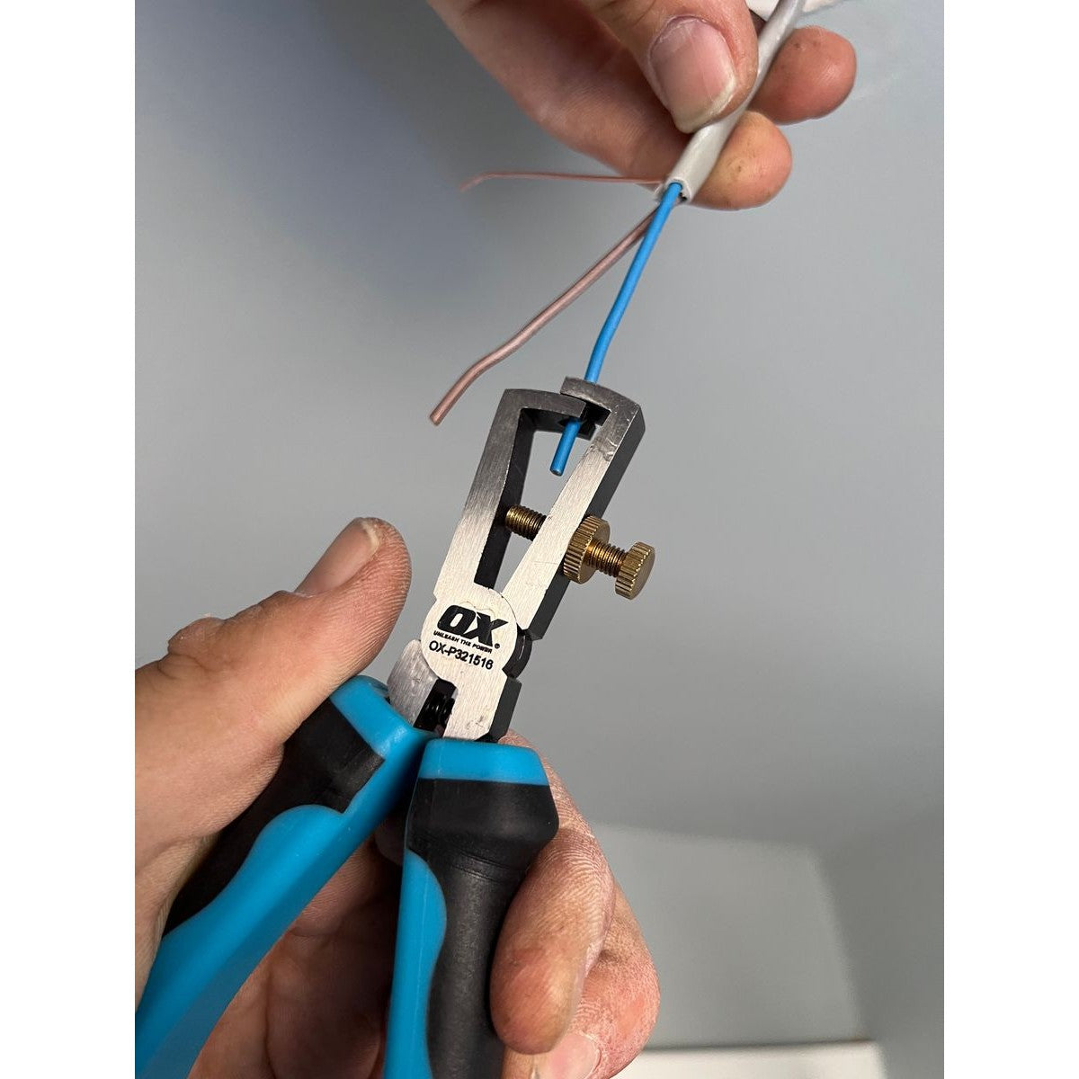 OX Wire Stripper Pliers - 160mm (6in) OX-P321516