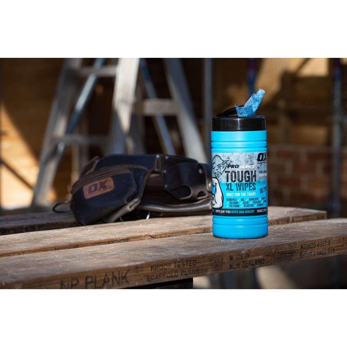 OX Tough Hand Wipes - 80 Sheets OX-P350580