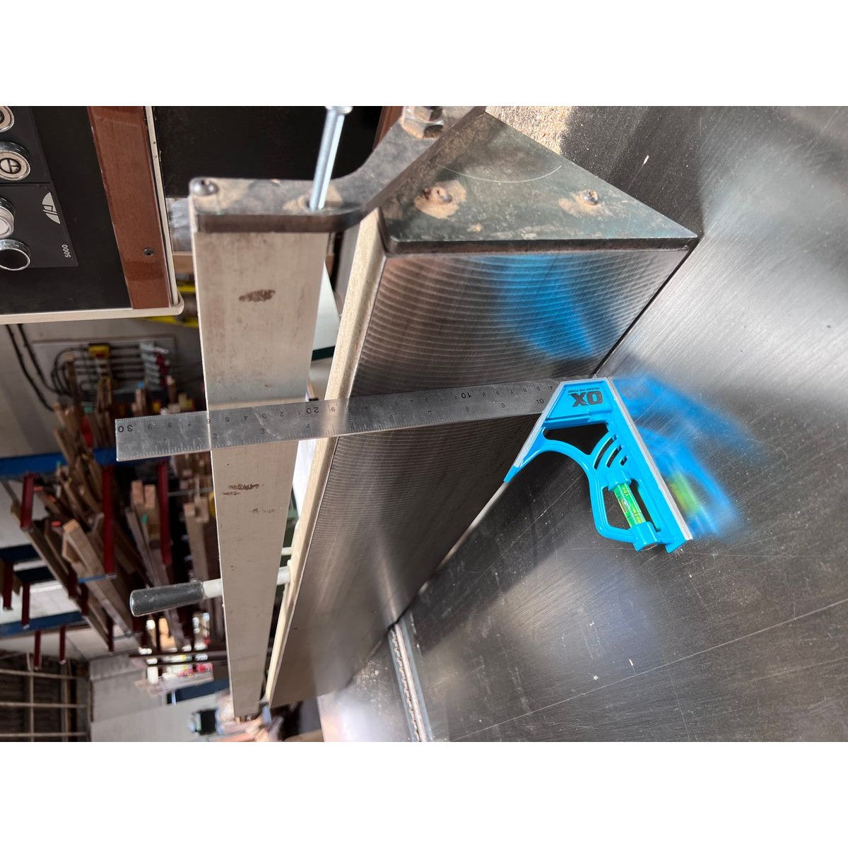 OX Magnetic Combination Square 300mm / 12in OX-P504530