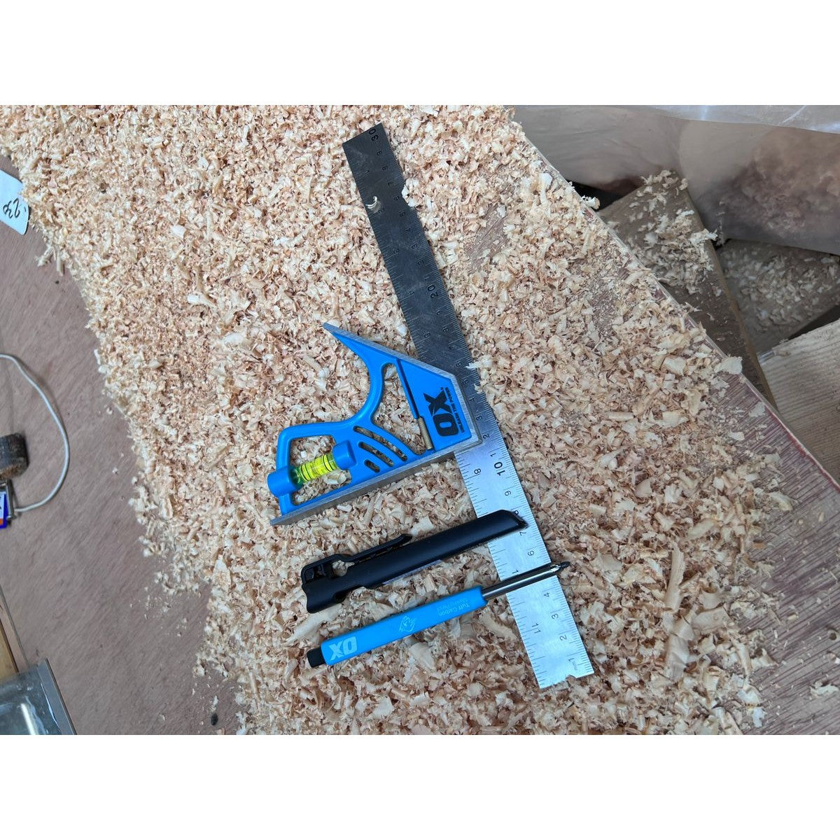 OX Magnetic Combination Square 300mm / 12in OX-P504530