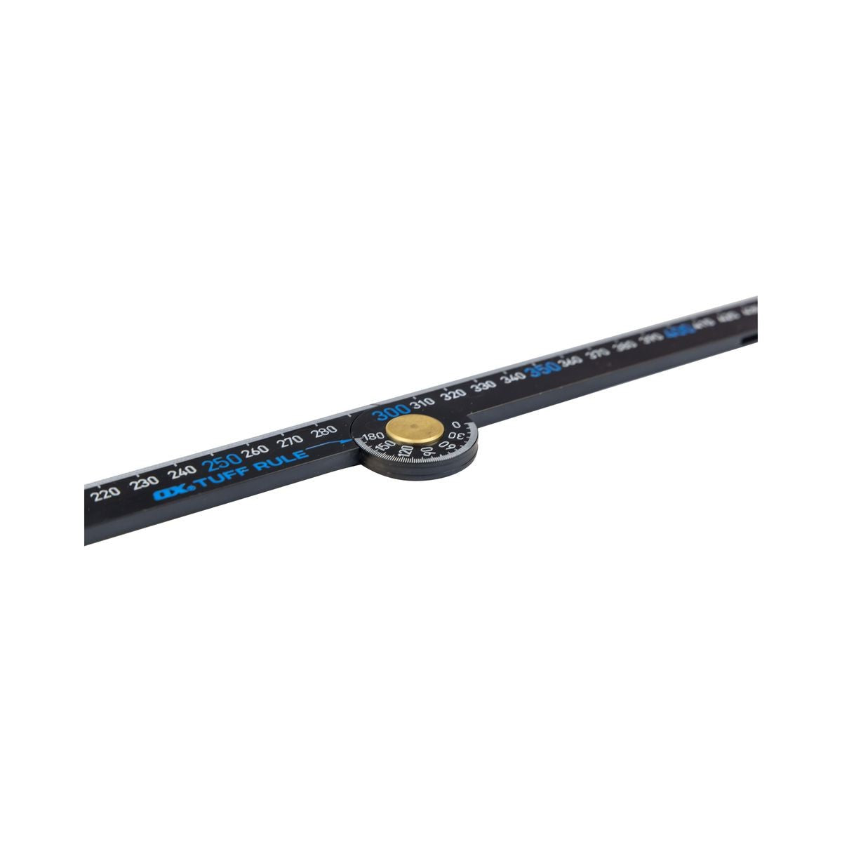 OX Pro Metric Tuff Rule - Black | 600mm OX-P507206