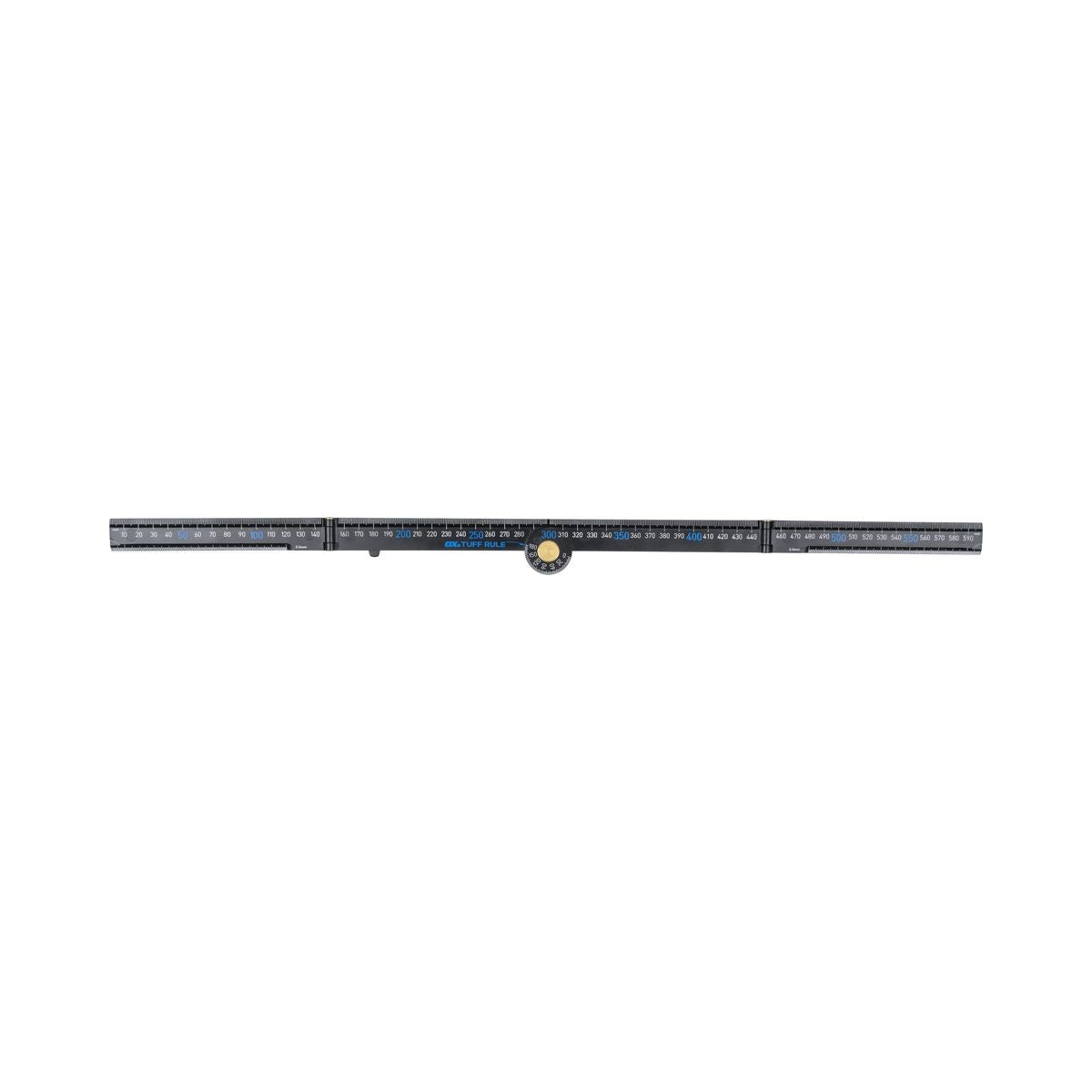 OX Pro Metric Tuff Rule - Black | 600mm OX-P507206