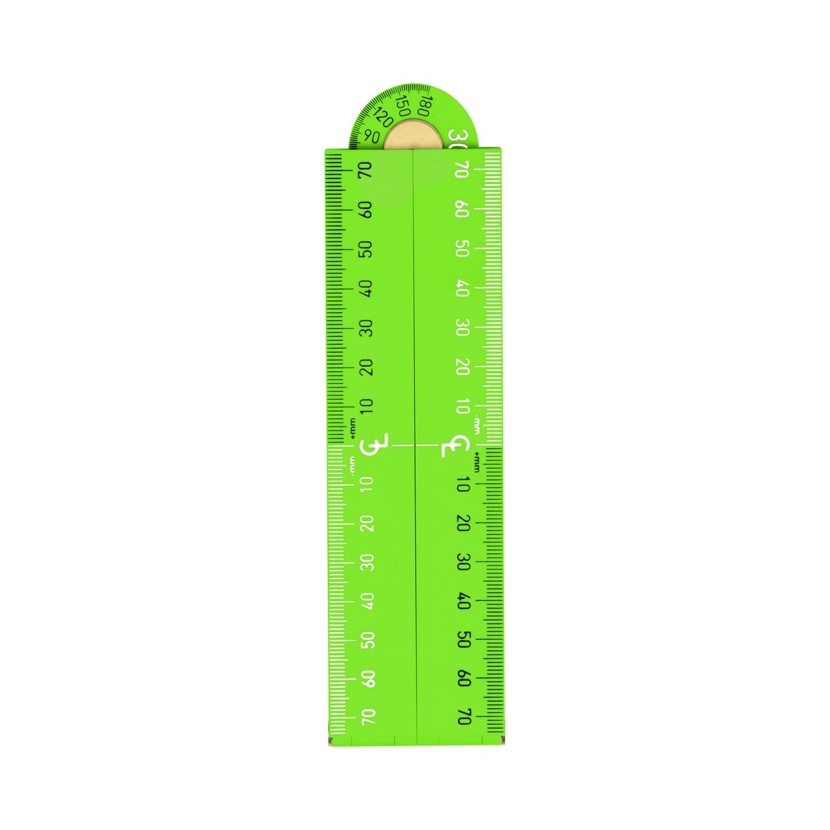 OX Pro Metric Tuff Rule - Green | 600mm OX-P507226