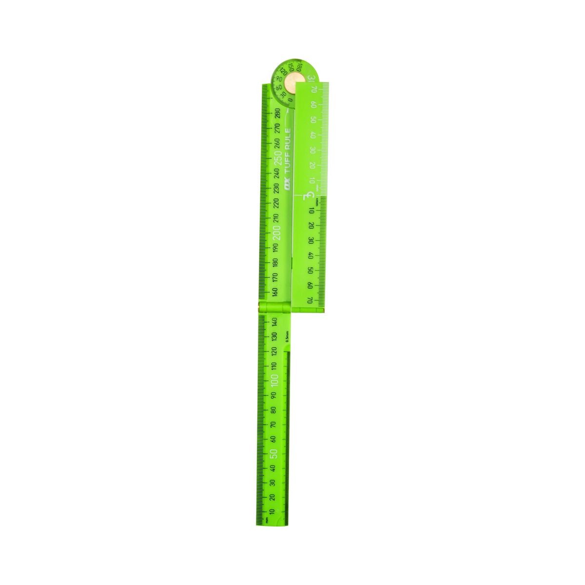 OX Pro Metric Tuff Rule - Green | 600mm OX-P507226