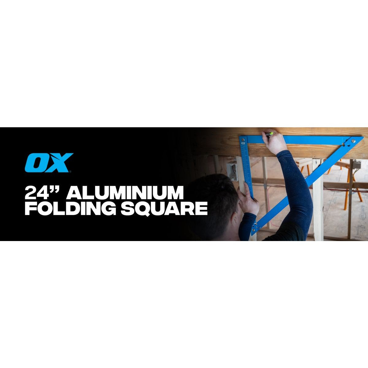 OX Aluminium Folding Square – 600mm / 24 Inch OX-P508706