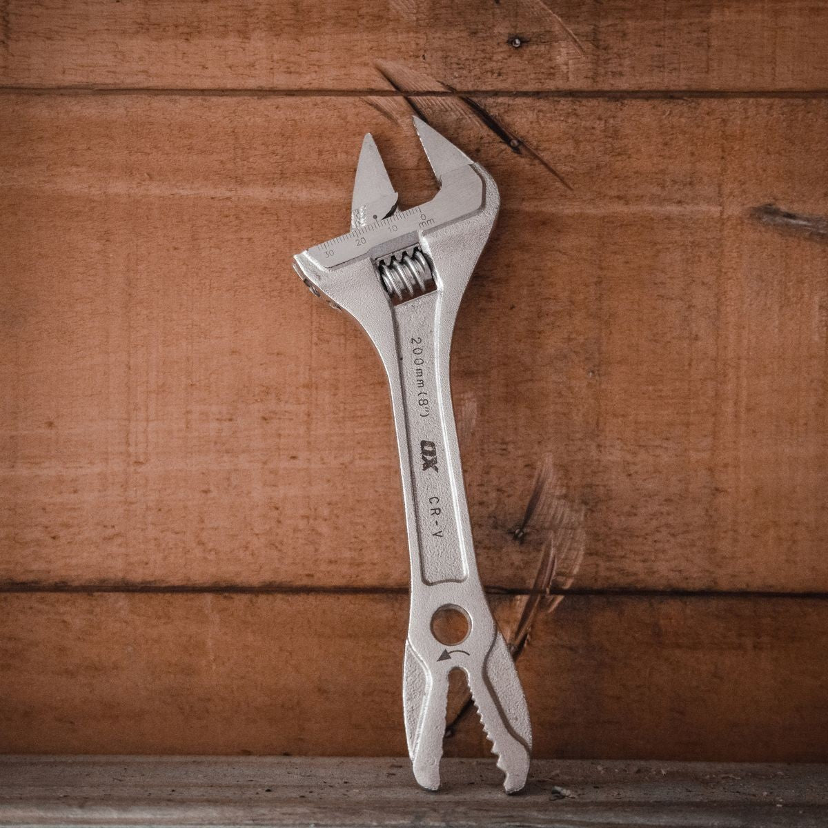 OX Slim-Jaw Adjustable Wrench 200mm/8” OX-P560208