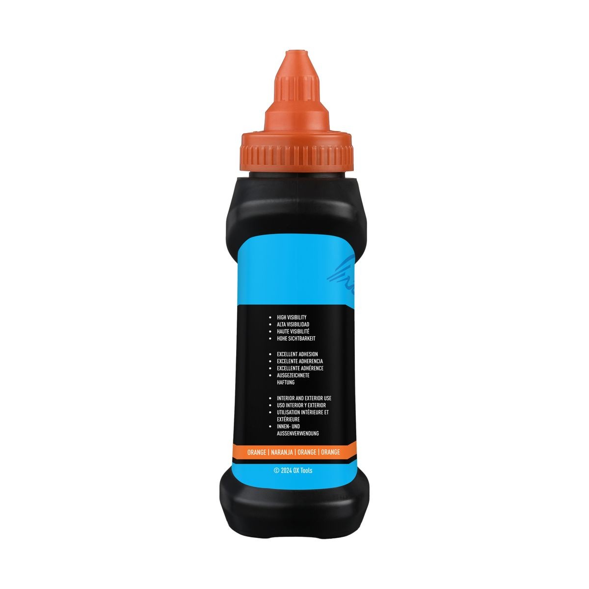 OX 8-Ounce Hi-Visibility Orange Marking Chalk - Permanence 2 OX-P630803