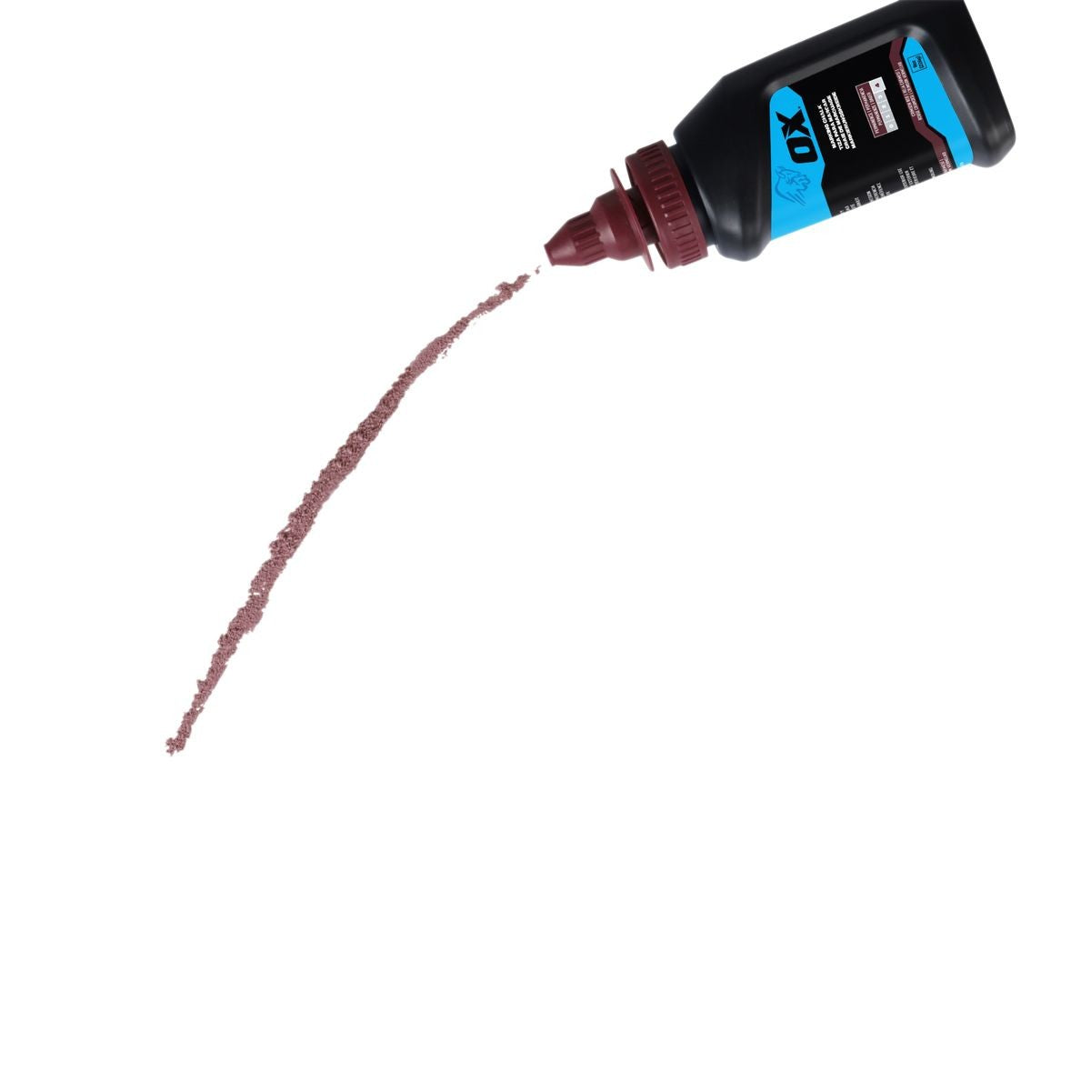OX 8-Ounce Hi-Permanence Crimson Red Marking Chalk - Permanence 4 OX-P630807