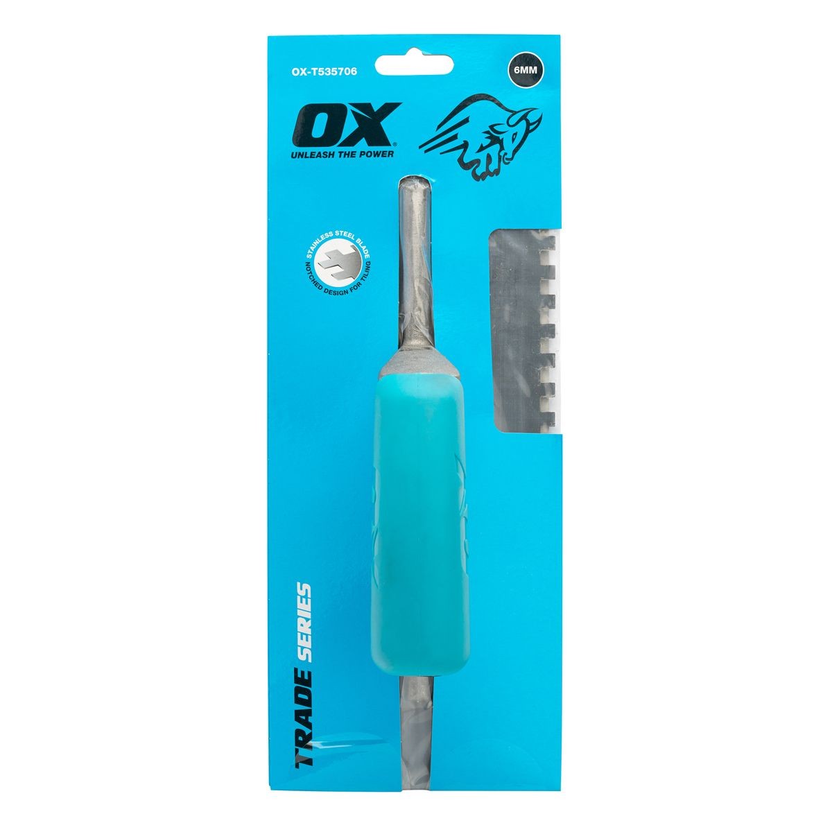 OX Notched Tiling Trowel 6mm OX-T535106