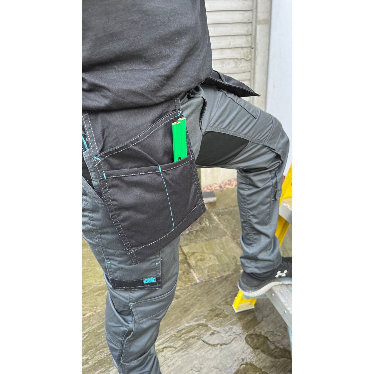 OX Heavy Duty Flex Waist Work Trousers - 36 OX-W554236