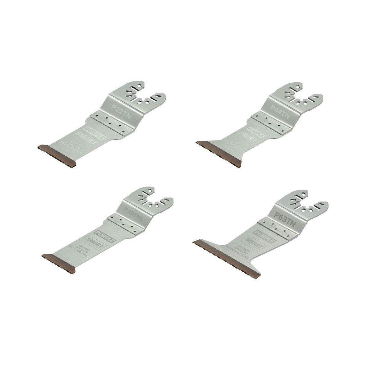 SMART Purple Series 4 Piece Ultimate Bi-metal Blade Set P4MAX