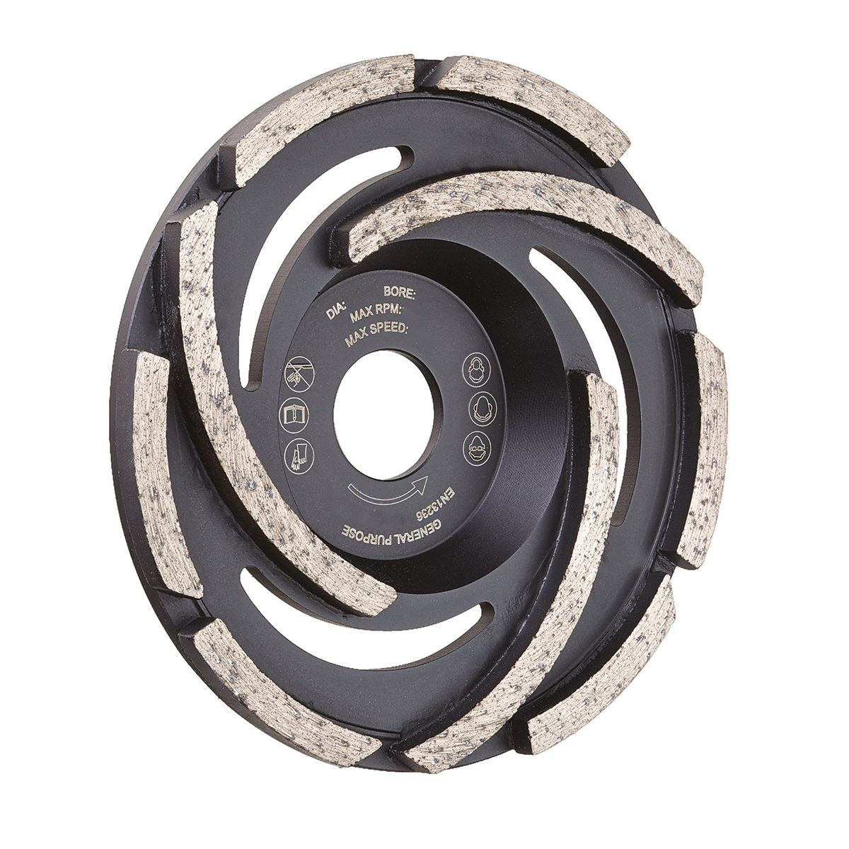 OX Ultimate Fan Cup Grinding Disc - 105/22.23mm PFC105/22
