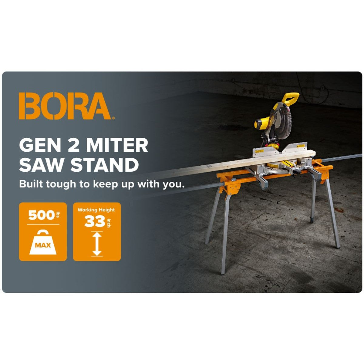 BORA Miter Saw Stand Generation 2 PM-4020