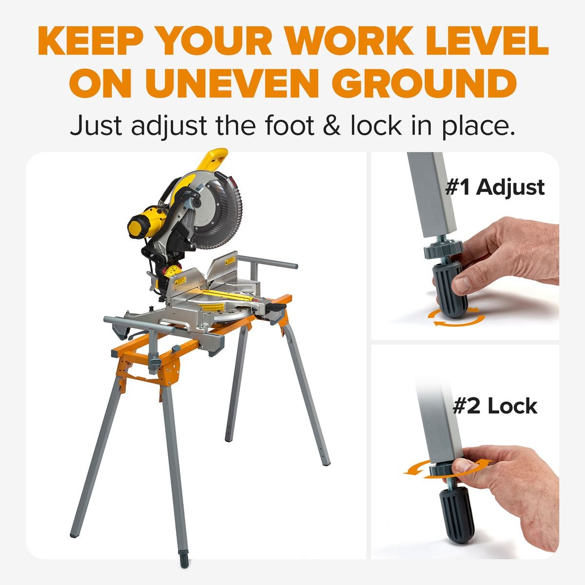 BORA Miter Saw Stand Generation 2 PM-4020