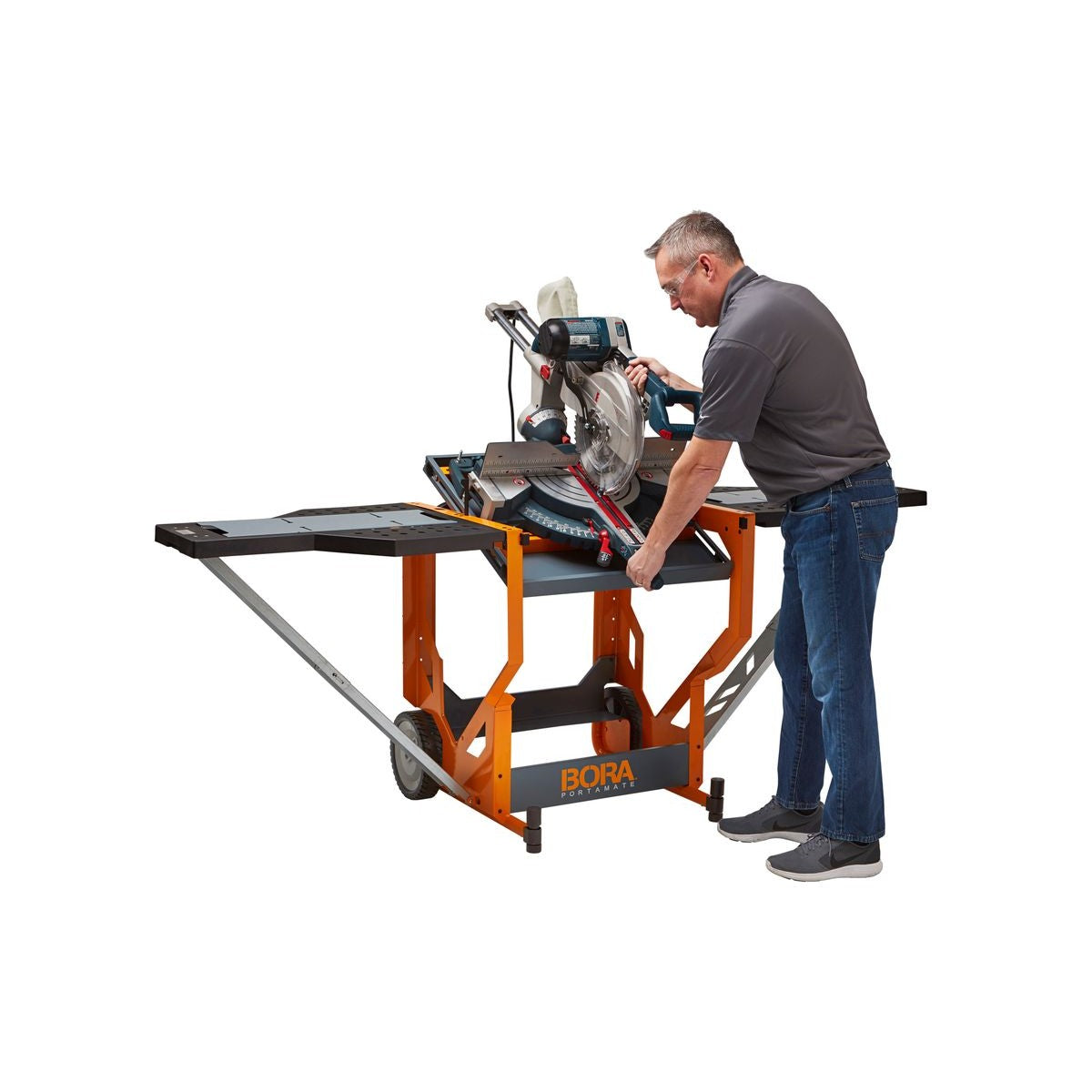 BORA Portacube STR Miter Saw Workstation PM-8000