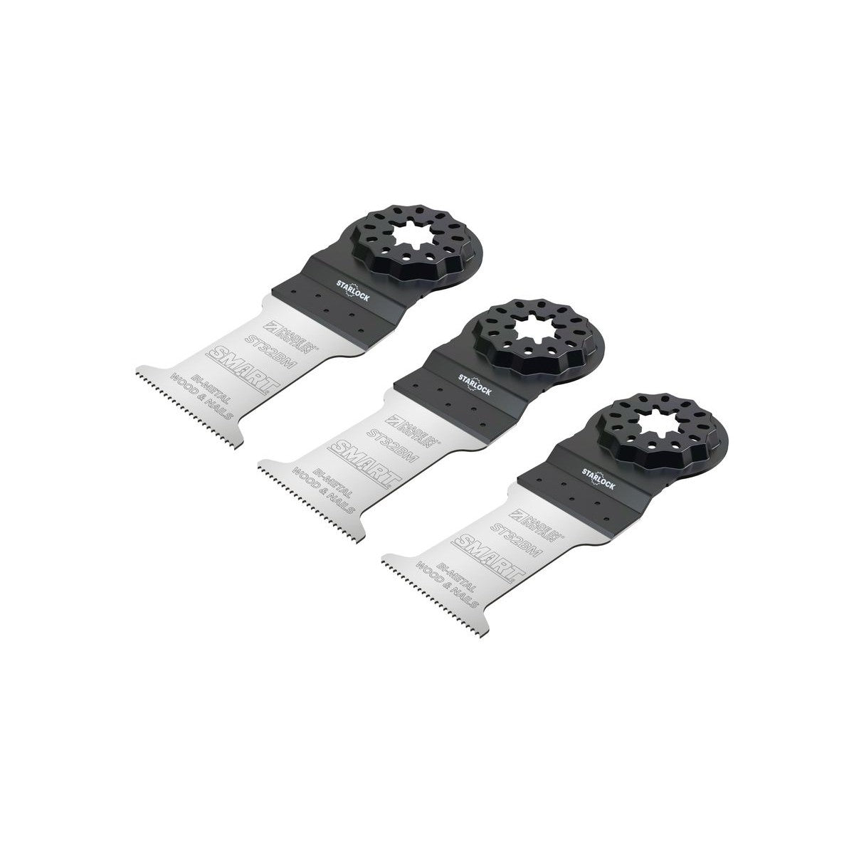 SMART Professional STARLOCK 32mm Bi-Metal Wood & Nails Blade - 3pk ST32BM3