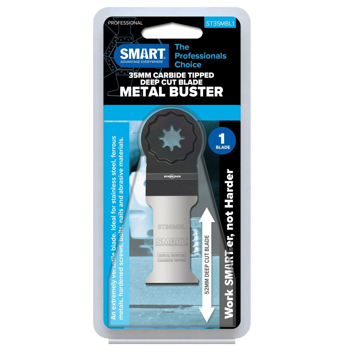 SMART Starlock 35mm Deep Cut (67mm) Metal Buster Blade ST35MBL1