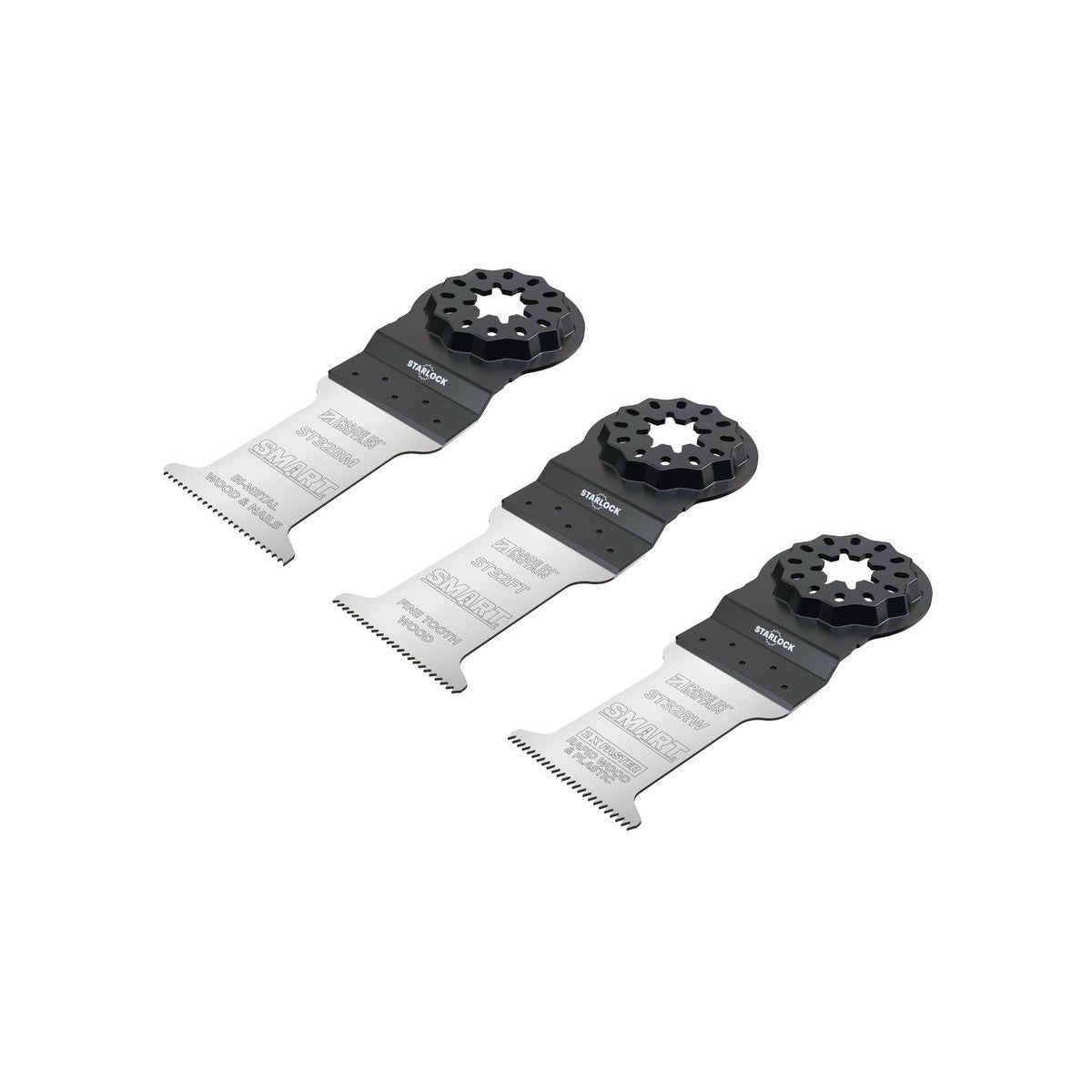 SMART Professional STARLOCK 3pc Multi-tool Blade Set ST3MAK