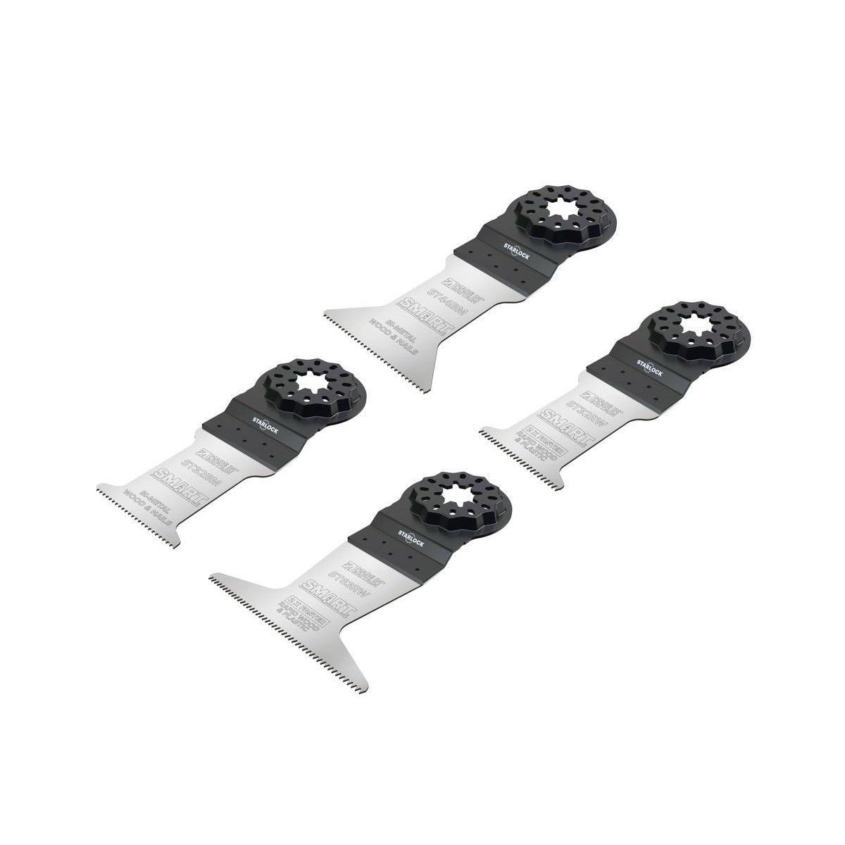 SMART Professional STARLOCK 4pc Multi-tool Blade Set ST4MAK