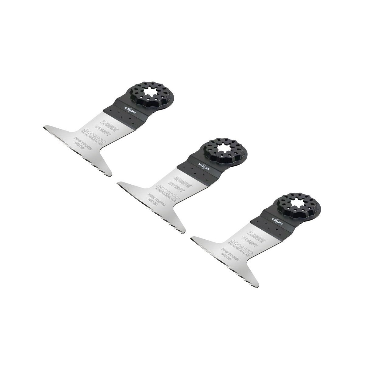 SMART Professional STARLOCK 63mm Fine Tooth Wood Blade - 3pk ST63FT3