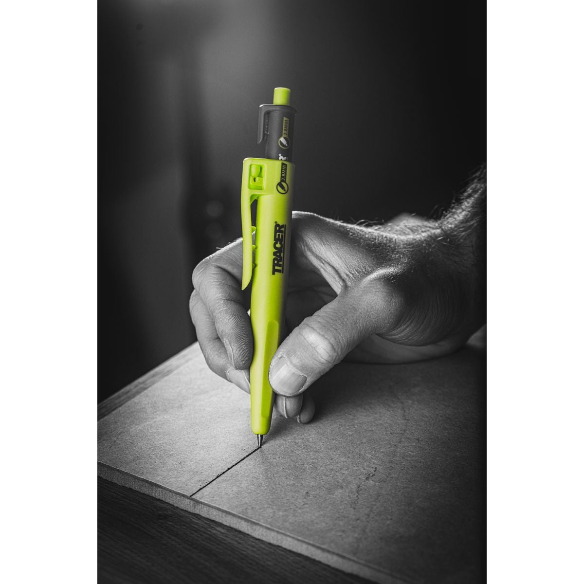 TRACER 2.8MM Deep Hole Pencil + 12pc Lead Holster TMK1