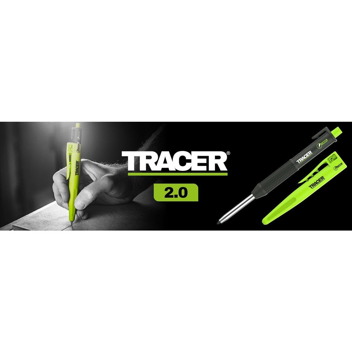 TRACER 2.8MM Deep Hole Pencil + 12pc Lead Holster TMK1