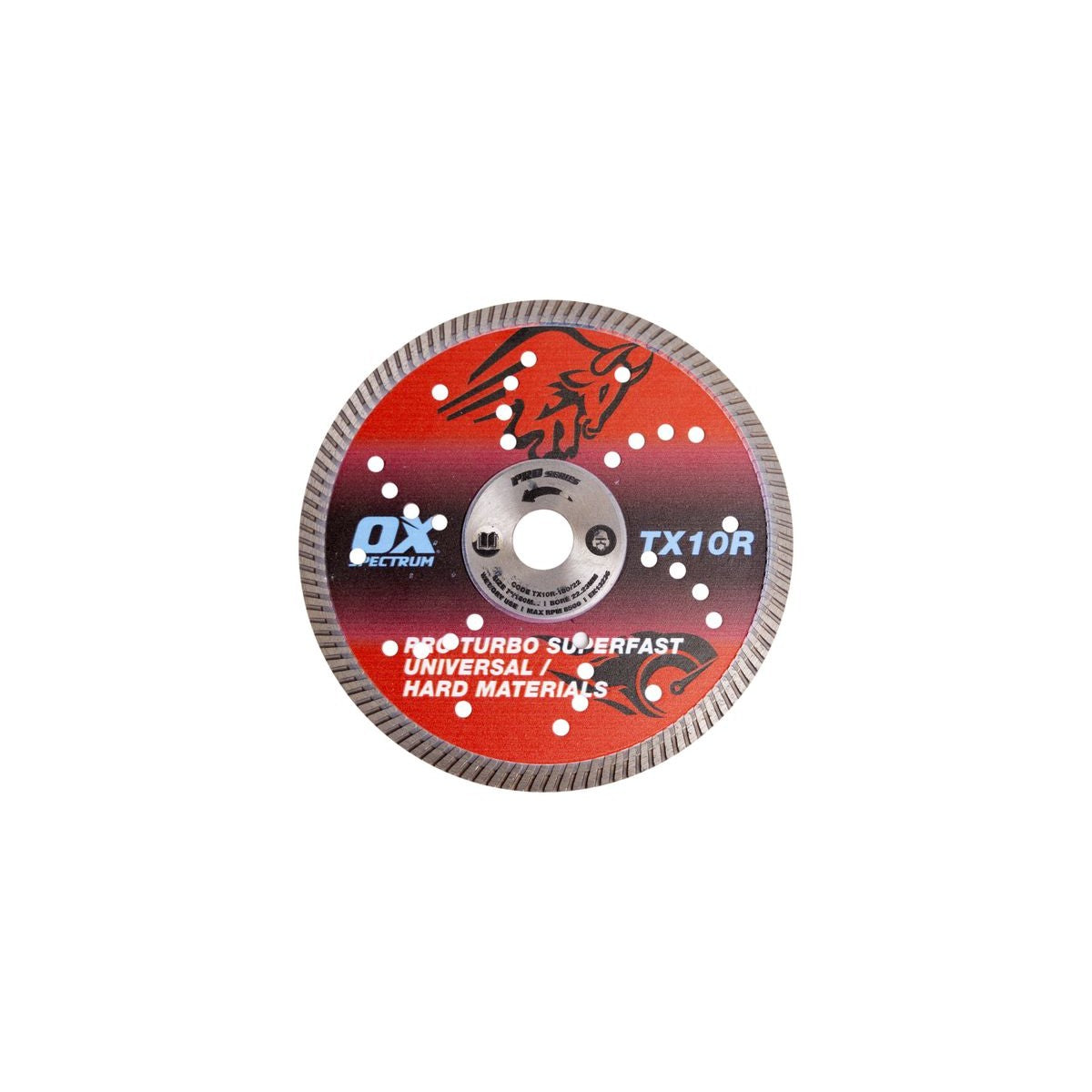 OX Pro Turbo Dia Blade - Multi-Steel - 180/22.23mm TX10R-180/22