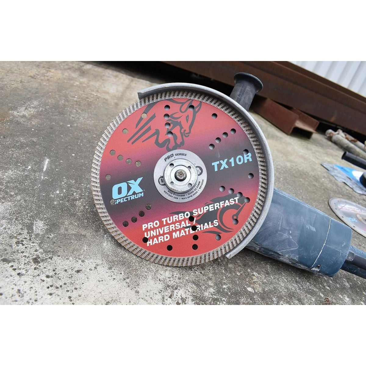 OX Pro Turbo Dia Blade - Multi-Steel - 180/22.23mm TX10R-180/22