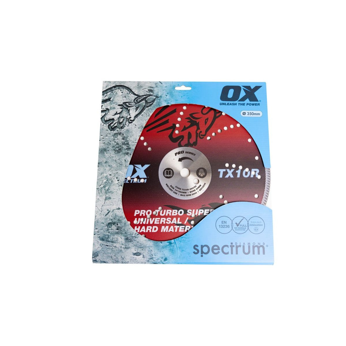 OX Pro Turbo Dia Blade - Multi-Steel - 350/20mm TX10R-350/20