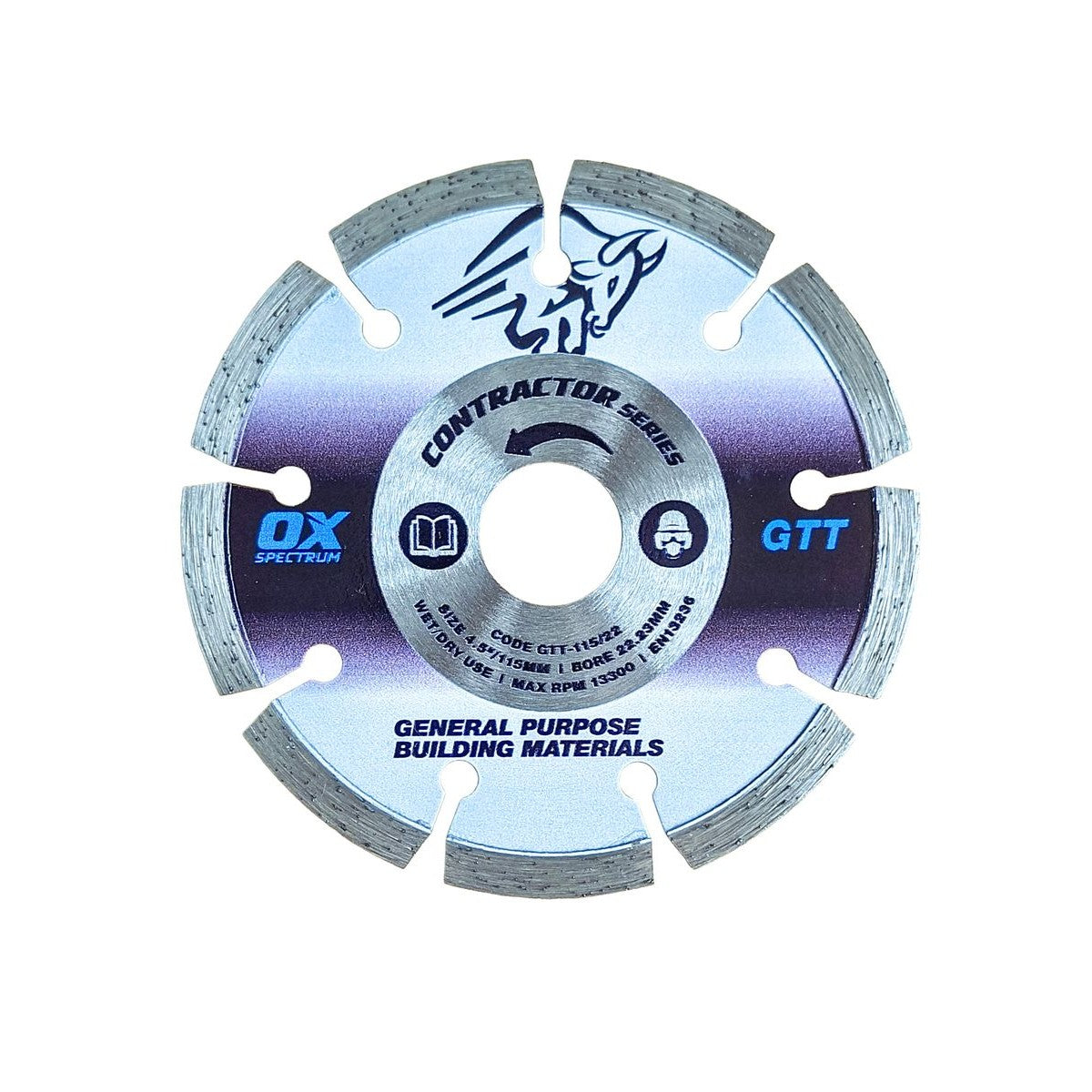 OX GTT 3 Blade Pack X3-GTT-115/22