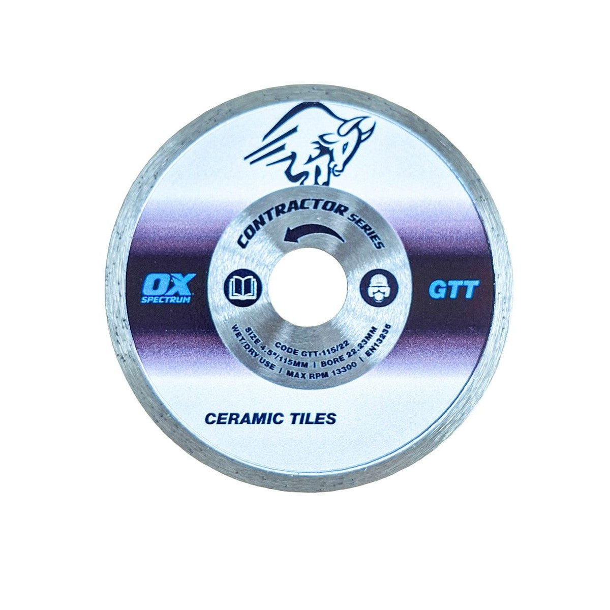 OX GTT 3 Blade Pack X3-GTT-115/22