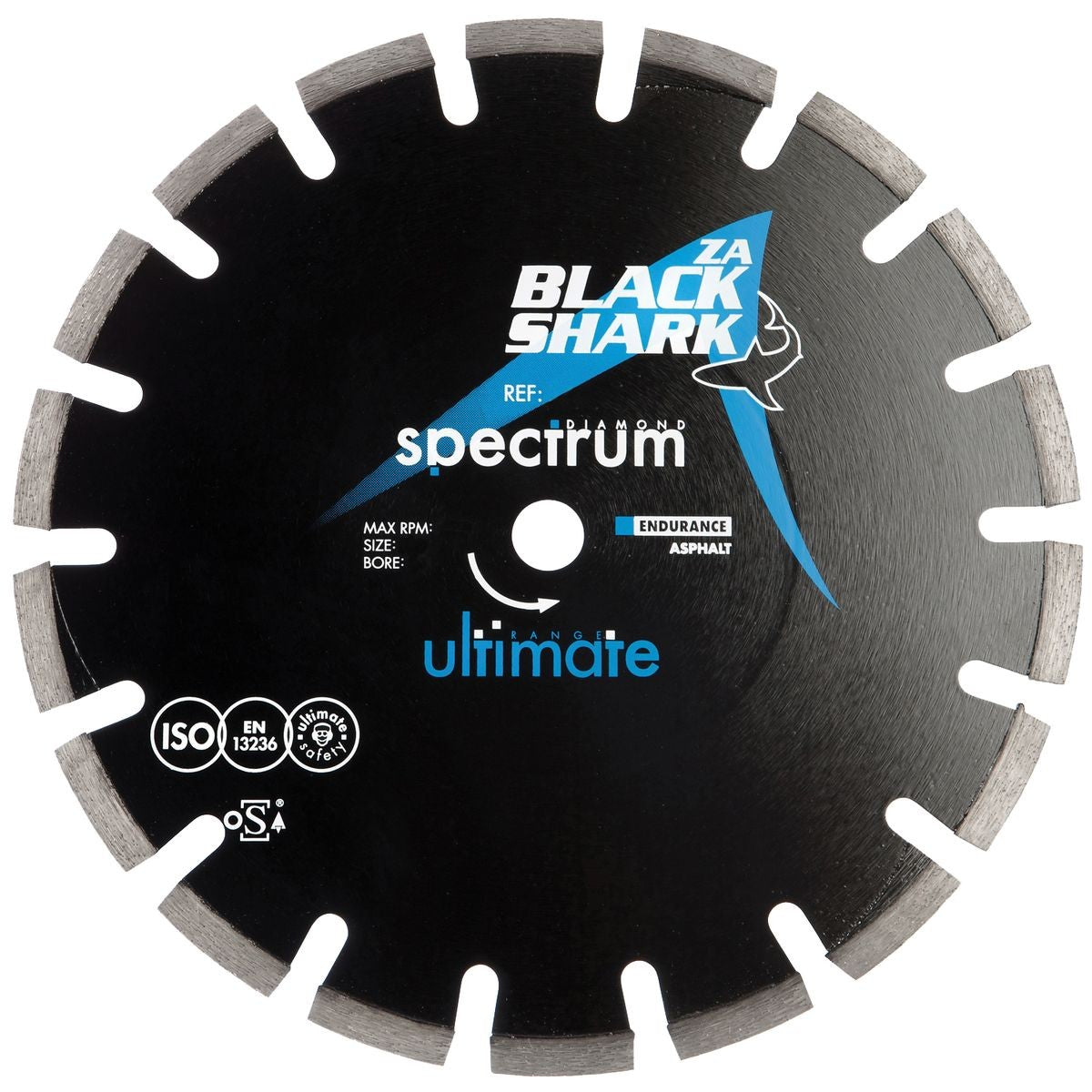 OX Ultimate Shark Diamond Blade - Asphalt - 300/20mm ZA300/20