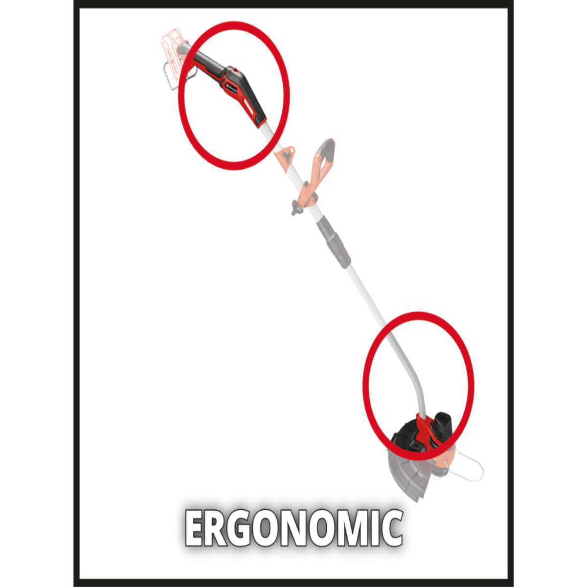 Einhell GE-CT 18/33 Li E-Solo Power X-Change Lawn Trimmer 18V Bare Unit EINGECT1833N