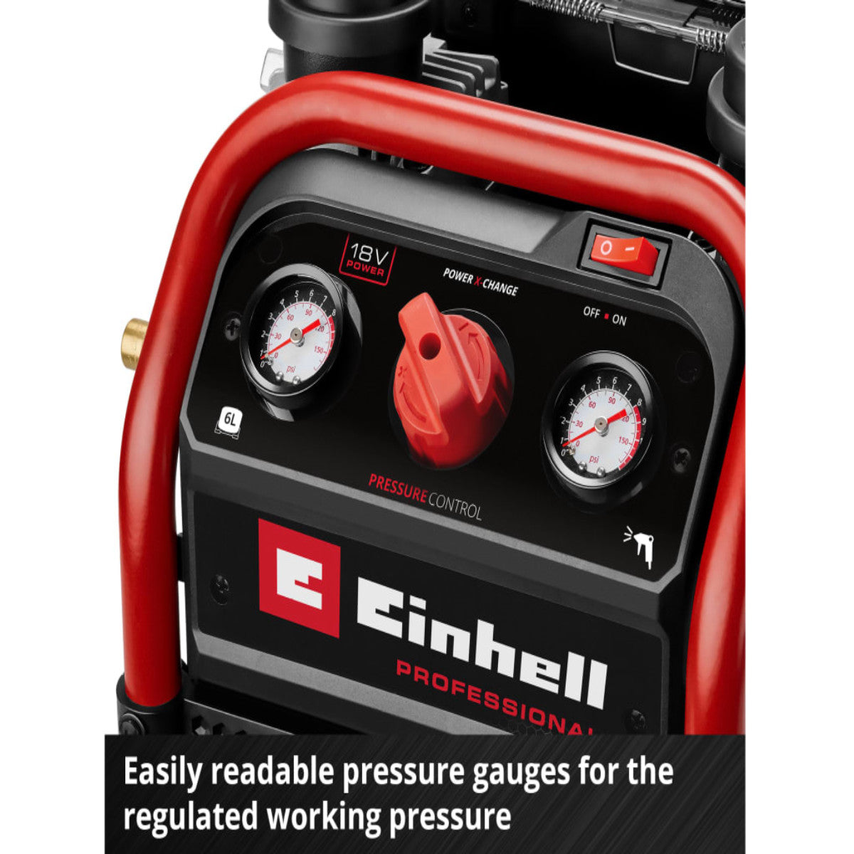 Einhell SILENZZO 18/160 PROFESSIONAL Air Compressor 18V Bare Unit EINSILENZO6N