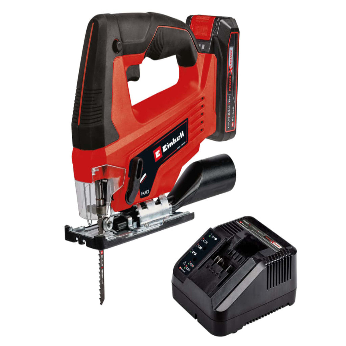 Einhell TC-JS 18/70 Li Power X-Change Jigsaw 18V 1 x 2.5Ah Li-ion EINTCJS1870
