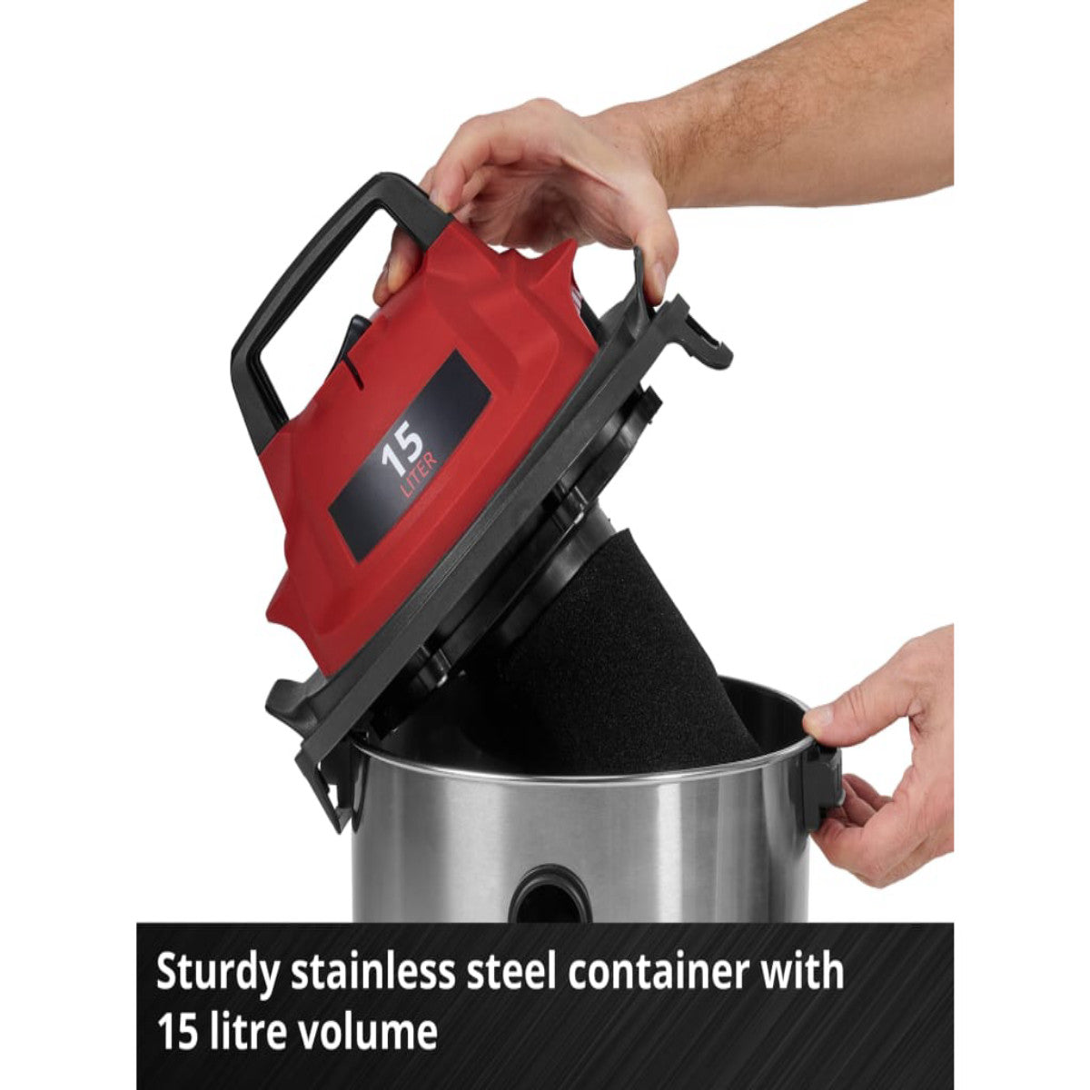 Einhell TC-VC 1540 S Wet/Dry Vacuum Cleaner 15 litre 900W 240V EINTCVC1540S