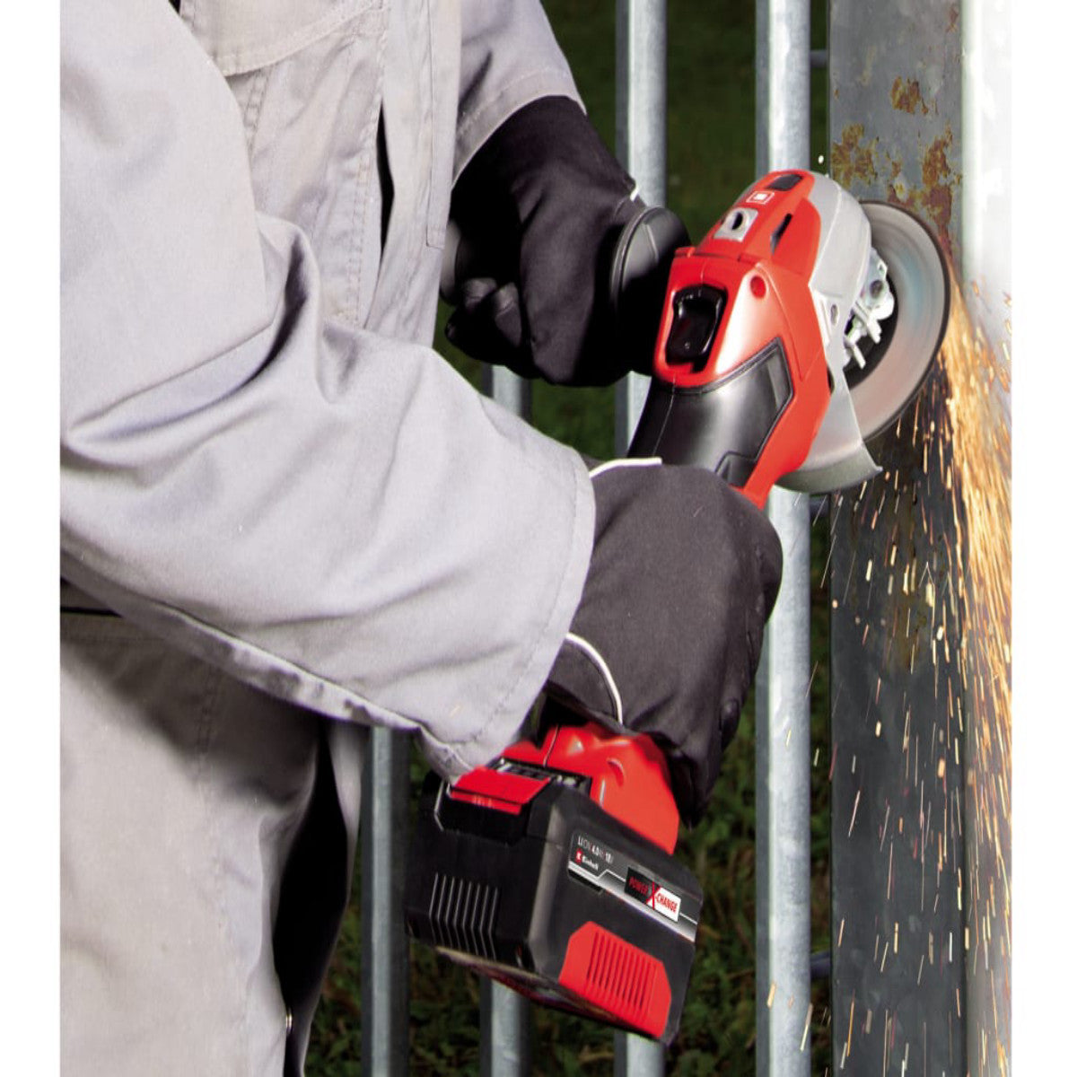 Einhell TE-AG 18/115 Li Power X-Change Angle Grinder 115mm 18V 1 x 4.0Ah Li-ion EINTEAG18K