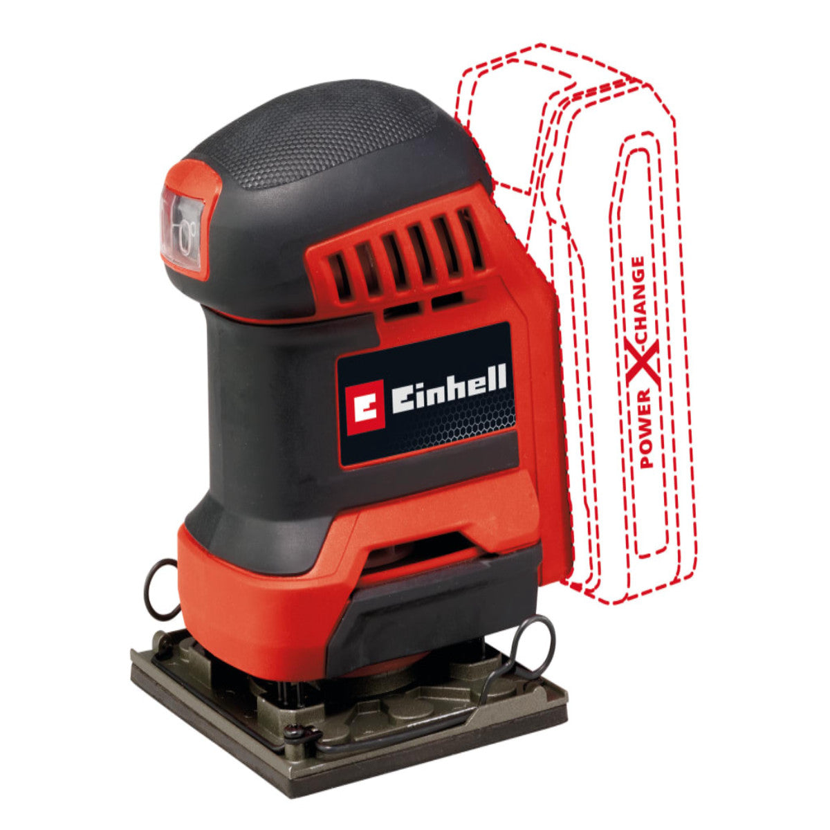 Einhell TE-OS 18/113 Li-Solo Power X-Change Palm Sander 18V Bare Unit EINTEOS113N