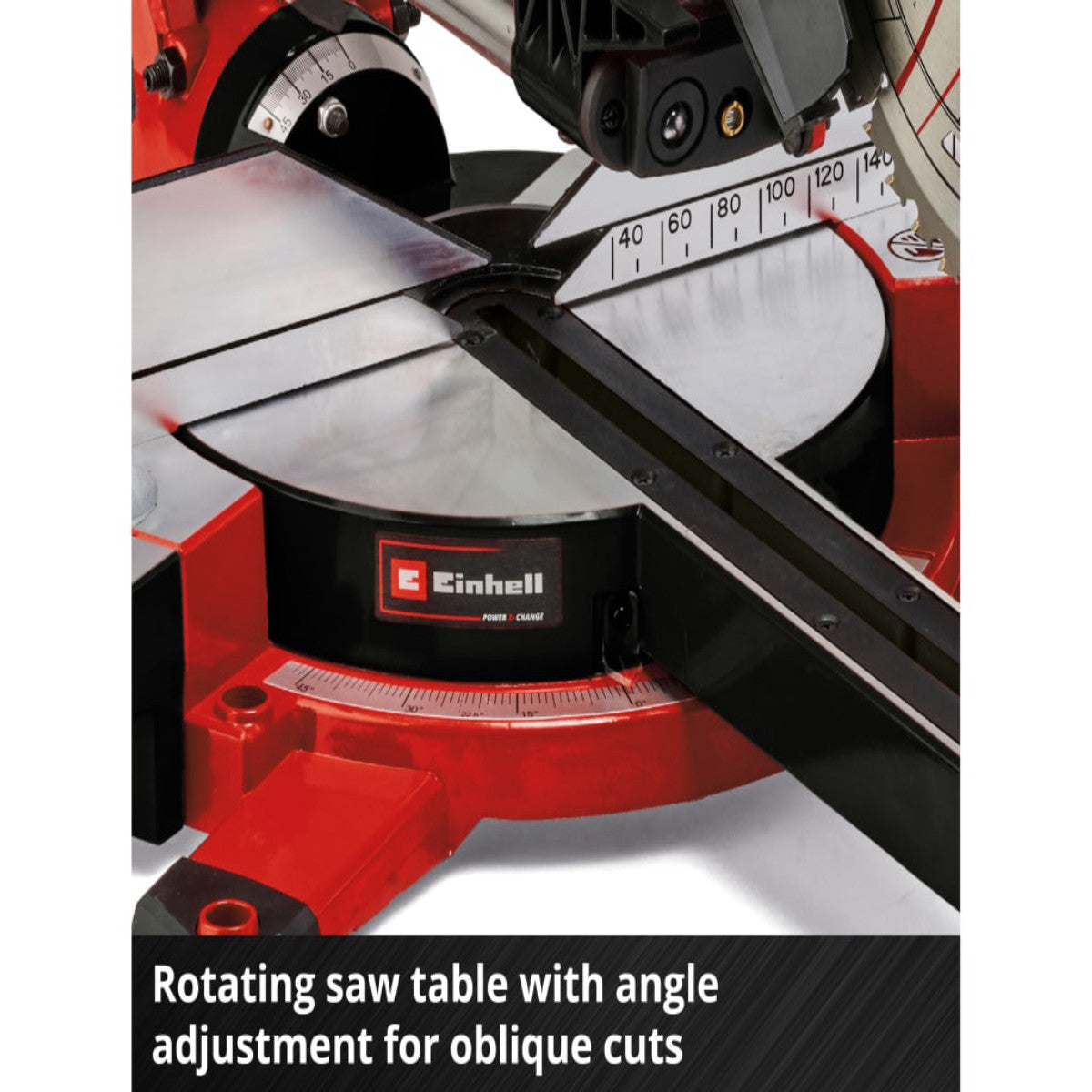 Einhell TE-SM 36/210 Li-Solo Power X-Change Sliding Mitre Saw 18V Bare Unit EINTESM210N