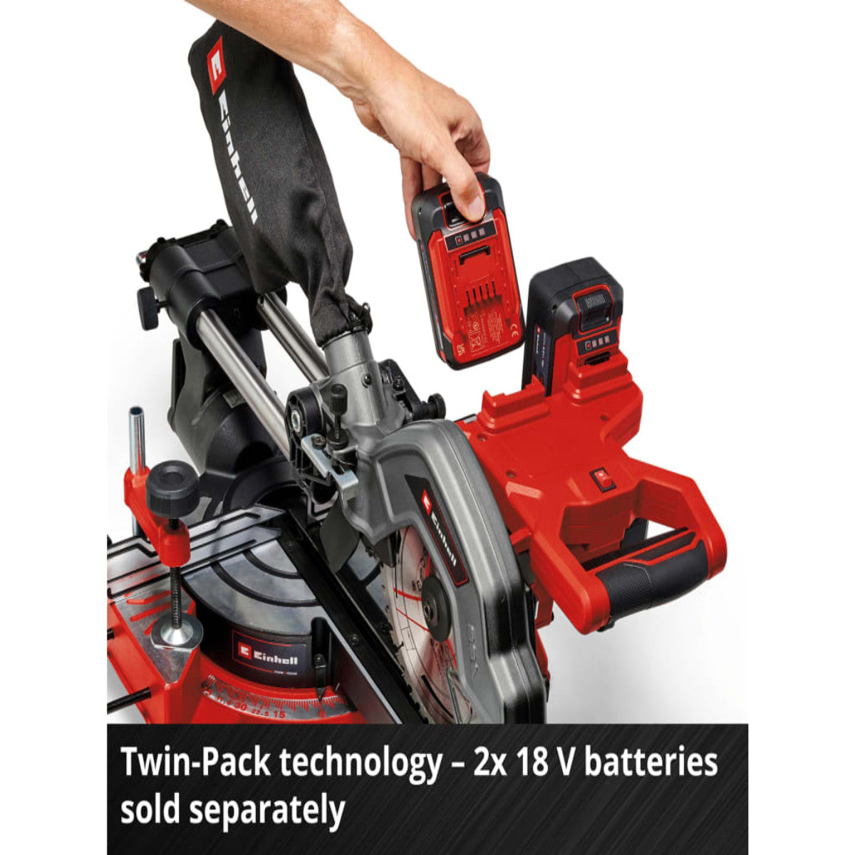 Einhell TE-SM 36/8 L Li-Solo Sliding Mitre Saw 36V Bare Unit EINTESM368N