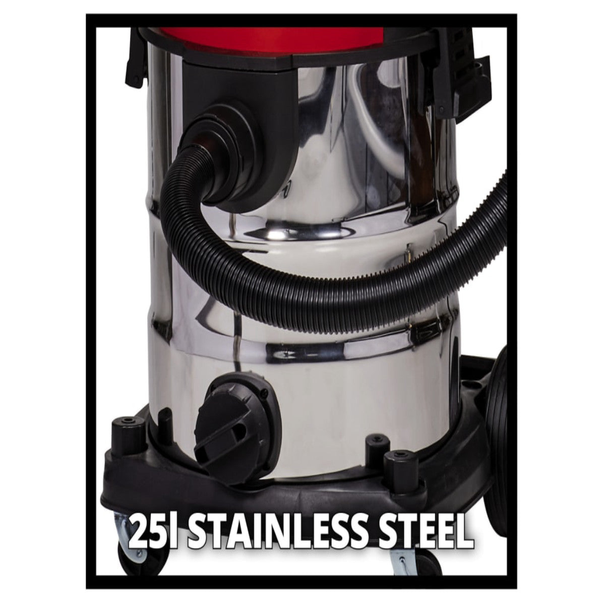 Einhell TE-VC 36/25 Li S-Solo Wet/Dry Vacuum Cleaner 36V (2 x 18V) Bare Unit EINTEVC3625N