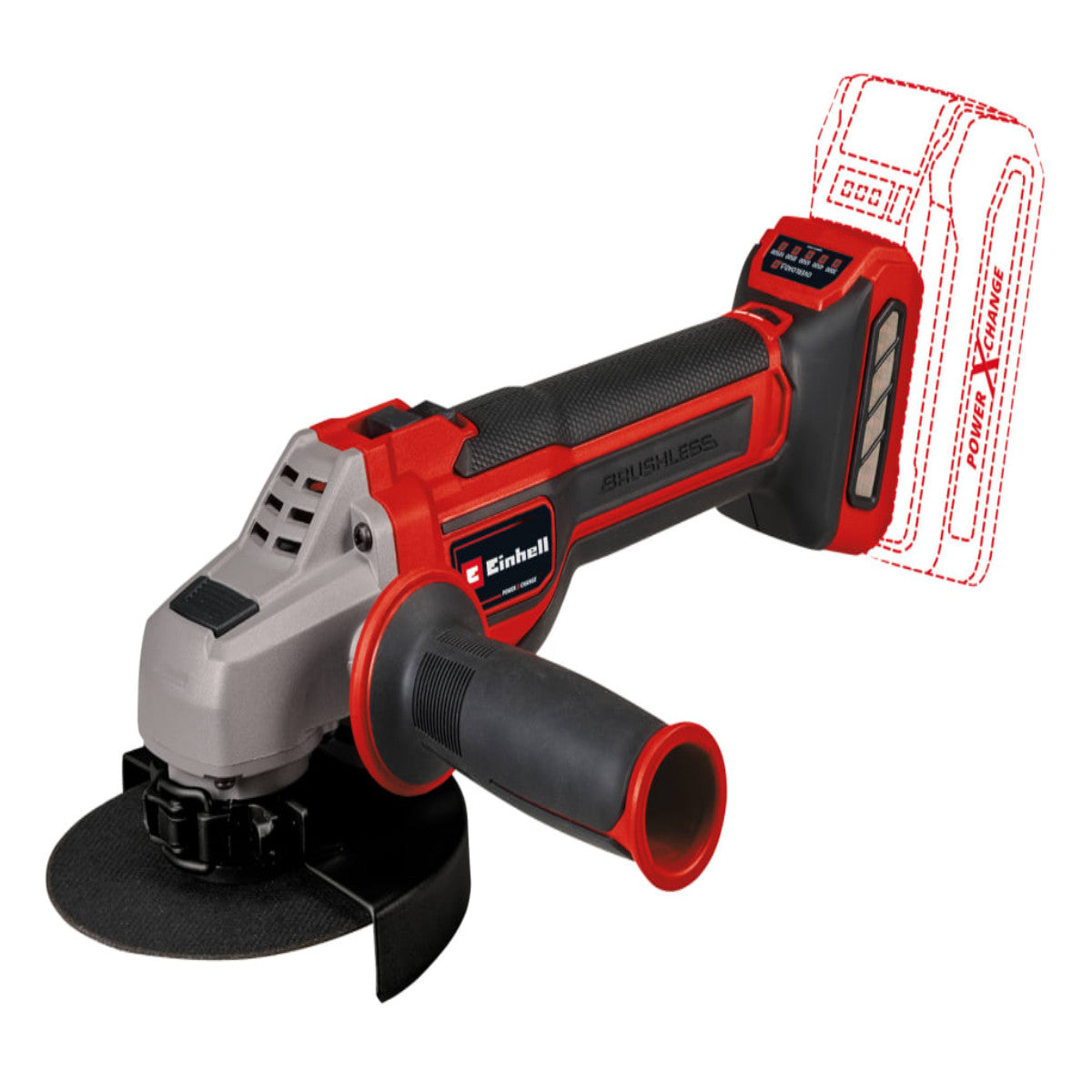 Einhell TP-AG 18/125 CE Q Li-Solo Pro Angle Grinder 125mm 18V Bare Unit EINTPAG125N