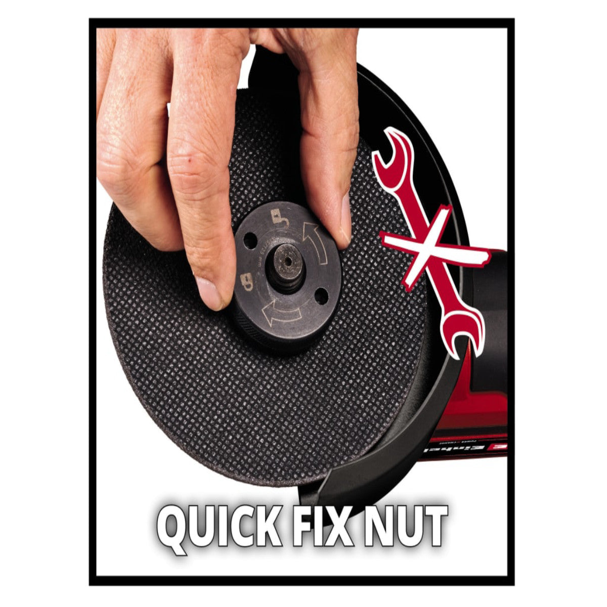Einhell TP-AG 18/125 CE Q Li-Solo Pro Angle Grinder 125mm 18V Bare Unit EINTPAG125N