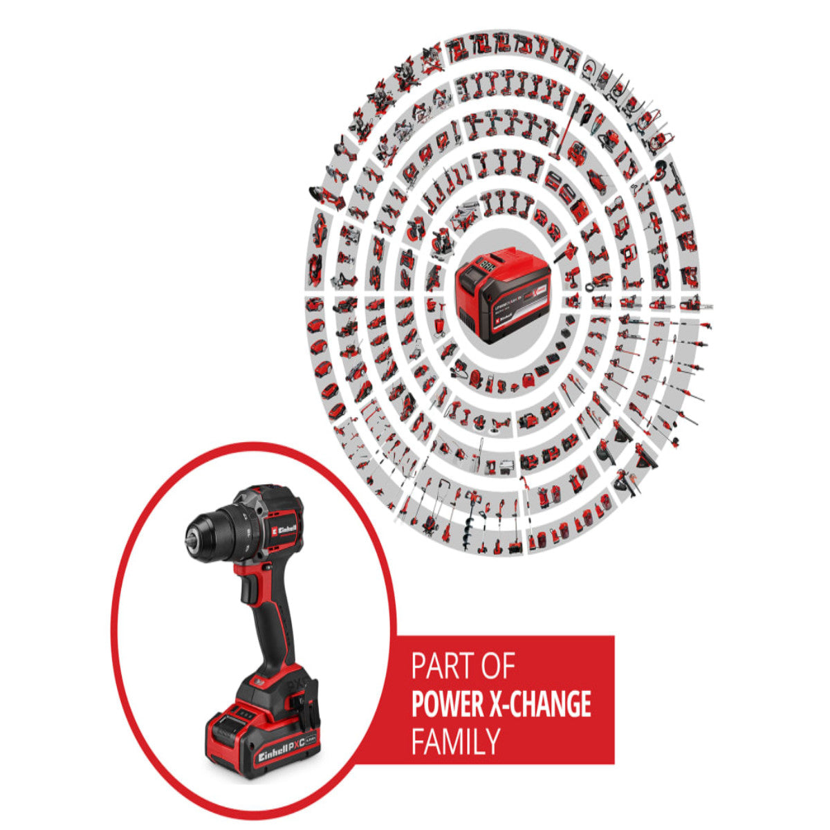 Einhell TP-CD 18/50-C Li-i BL Kit PRO Combi Drill 18V 1 x 4.0Ah EINTPCD1850K