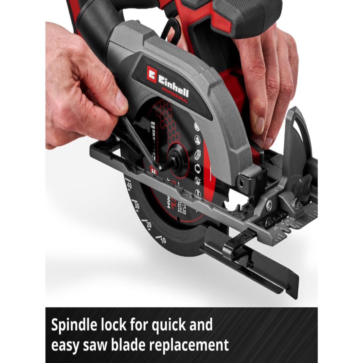 Einhell TP-CS 18/136-C Li BL-Solo PRO Circular Saw 18V Bare Unit EINTPCS18136